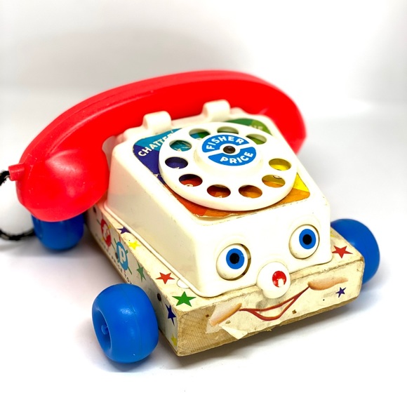 FisherPrice Toys Fisher Pricevintage961 Chatter Box Telephone